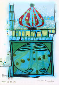 Hundertwasser - Homo Humus Come Va - 10,002 Nights - 05772